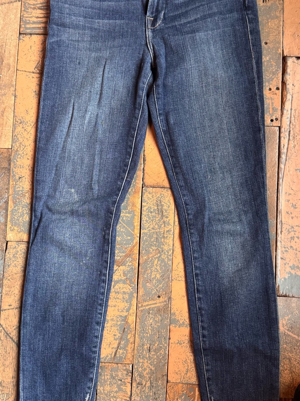 Frame Denim Indigo Skinny Jeans